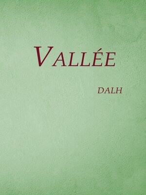 cover image of Vallée